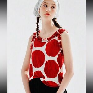 🔥🌸Buy 3 items for $35🌸 Cute ruffle Summer top